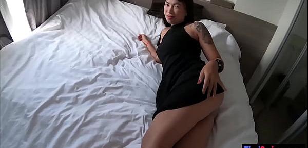  Lets fuck my hot new teenie asian wife at the hotel